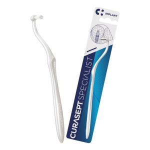 Spazzolino specialistico per implant e igiene di protesi su denti naturali e apparecchi ortodontici -  spazz spec implant