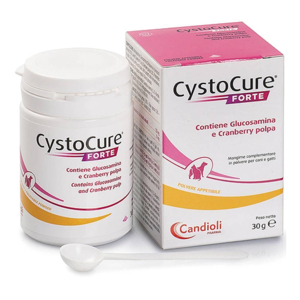 cystocure cystocure forte 30g: rimedio complementare per migliorare le vie urinarie negli animali domestici - foto 1