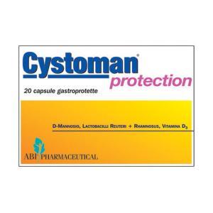 Integratore alimentare  protection 20 capsule per il benessere dell'apparato urinario con d-mannosio e probiotici