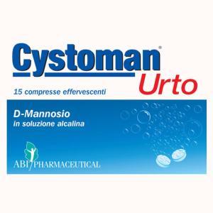 Urto 15 compresse effervescenti per infezioni urinarie - d-mannosio e bicarbonato di sodio senza glutine e conservanti