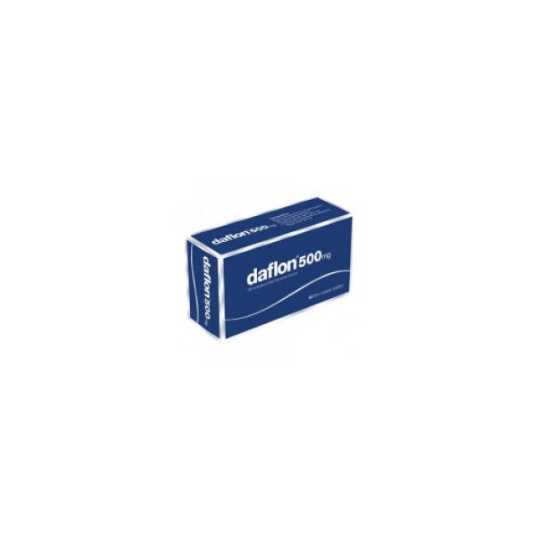 daflon daflon 500 mg compresse rivestite: vasoprotettore e venotonico senza sodio per il benessere delle vene e della circolazione - foto 1
