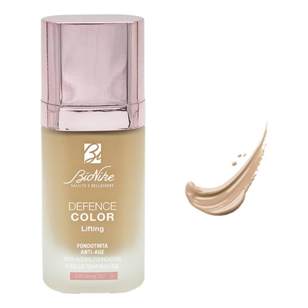bionike fondotinta anti-age defence color lifting n. 202 - comfort estremo e finish satinato con spf 15 per pelli mature e stanche - foto 1