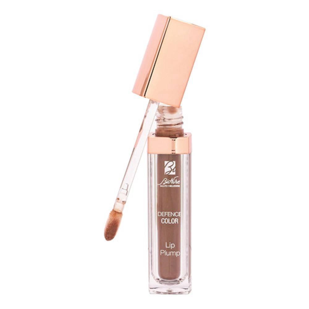 bionike gloss extra lucido defence color lip plump n4 chocolat con acido ialuronico per labbra piene e luminosi - foto 1