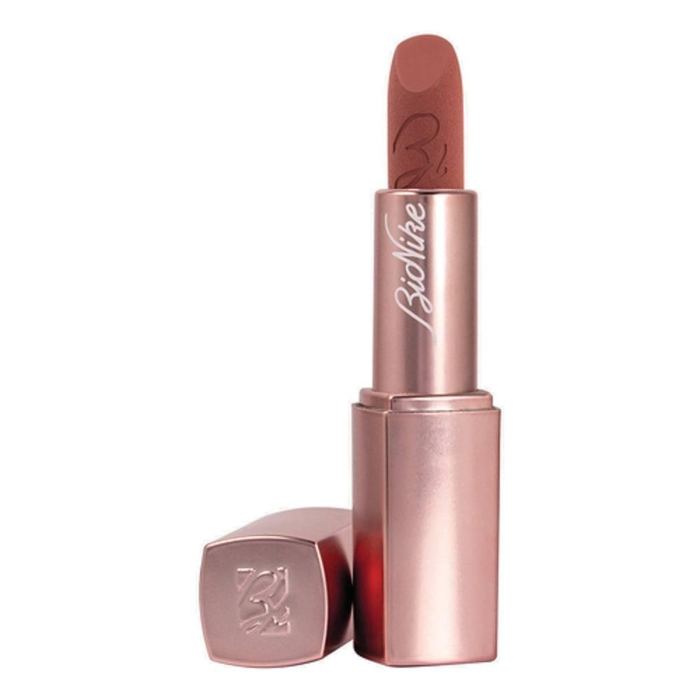 bionike rossetto ultra-opaco defence color soft mat 803 boise de rose - colore intenso e lunga tenuta fino a 8 ore - foto 1