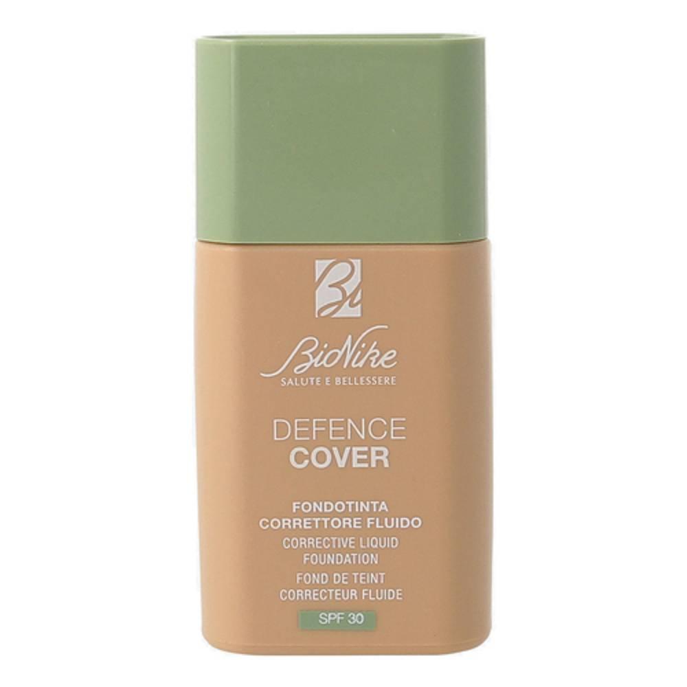 bionike fondotinta correttore fluido spf 30 defence cover per una copertura perfetta e lunga durata in 5 nuance - flacone da 40 ml - foto 1