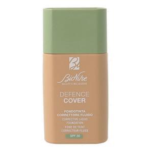 Fondotinta correttore fluido spf 30 defence cover - copertura elevata e finish leggero in 5 nuance, flacone da 40 ml