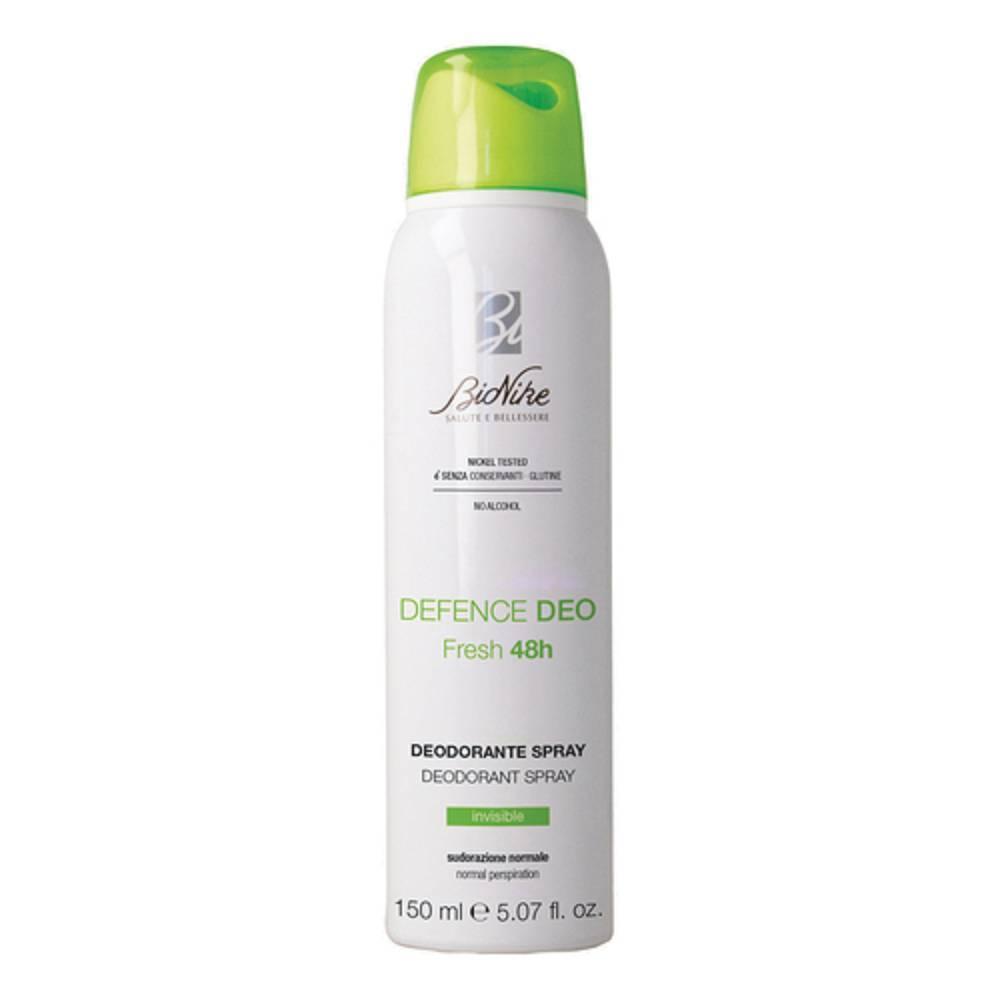 bionike deodorante spray fresh 150ml - efficacia fino a 48 ore, senza alcool, anti-macchia e profumato per una freschezza duratura - foto 1