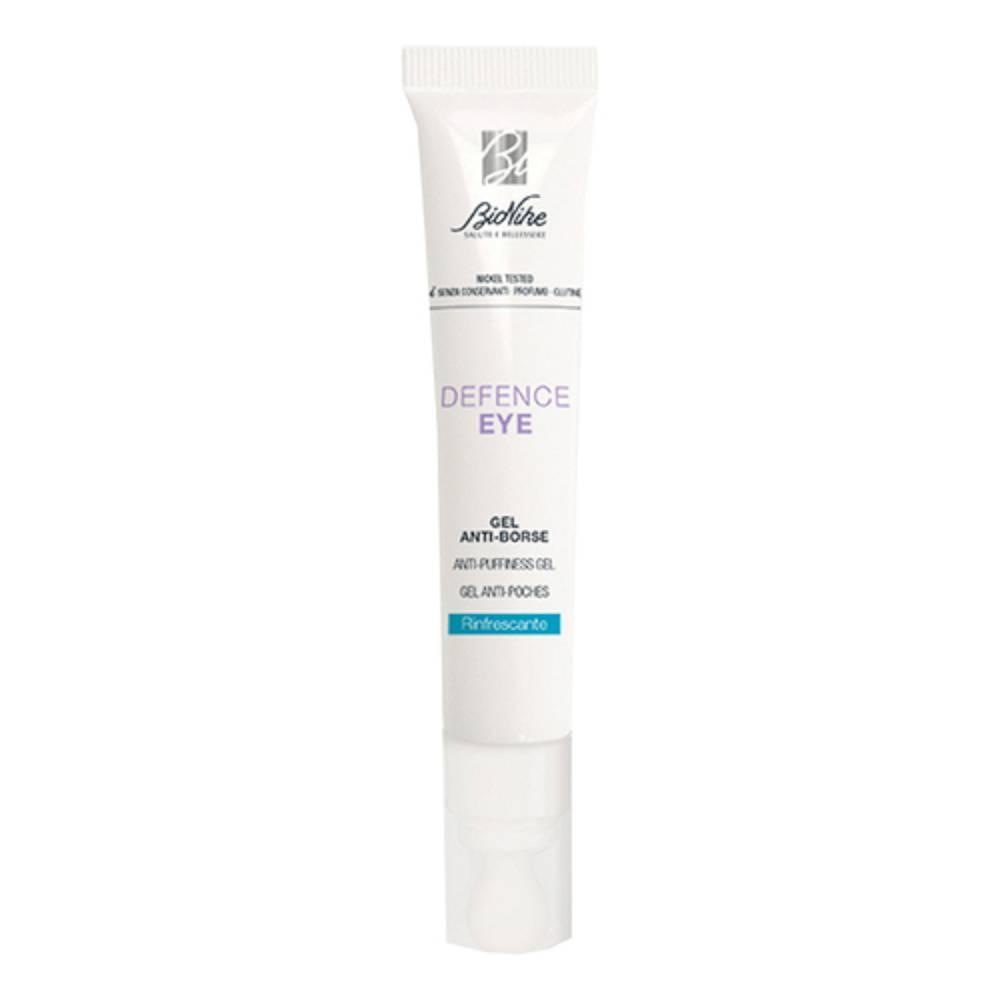 bionike gel contorno occhi defence eye gel anti-borse 15ml - riduce gonfiori e borse, ideale per pelli sensibili e oftalmologicamente testato - foto 1