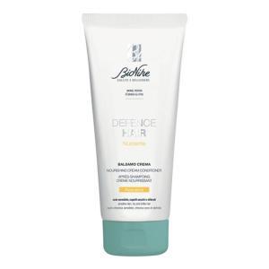 Balsamo nutriente per capelli 200ml - defence hair crema idratante e riparatrice, ideale per capelli secchi e sfibrati, nichel tested