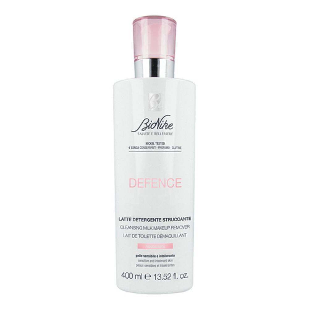 bionike latte detergente 400 ml per viso, occhi e labbra - strucca e idra con alta tollerabilità, senza profumo e conservanti - foto 1