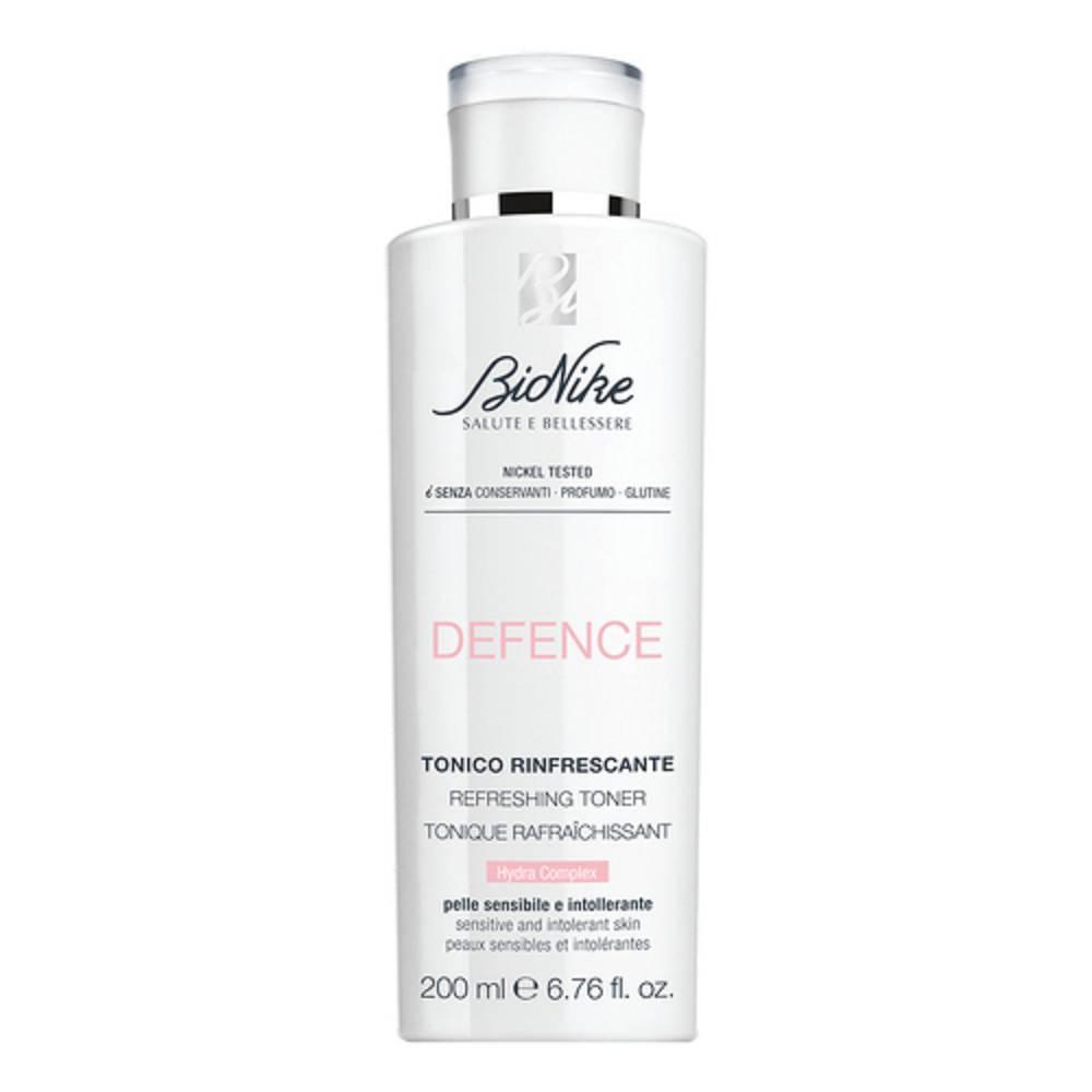 bionike lozione tonica rinfrescante defence 200 ml per pelle sensibile e intollerante - senza alcool, astringente e idratante - foto 1