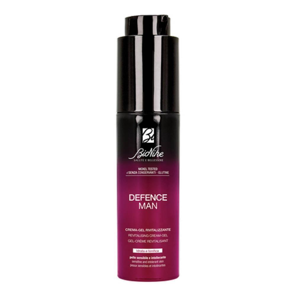 bionike crema-gel rivitalizzante defence man energise per pelli sensibili e intolleranti - idratazione e protezione contro inquinamento e radicali liberi - foto 1