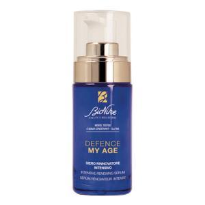 Siero rinnovatore intensivo defence my age 30ml per pelle levigata, luminosa ed elastica - antirughe e rassodanti viso