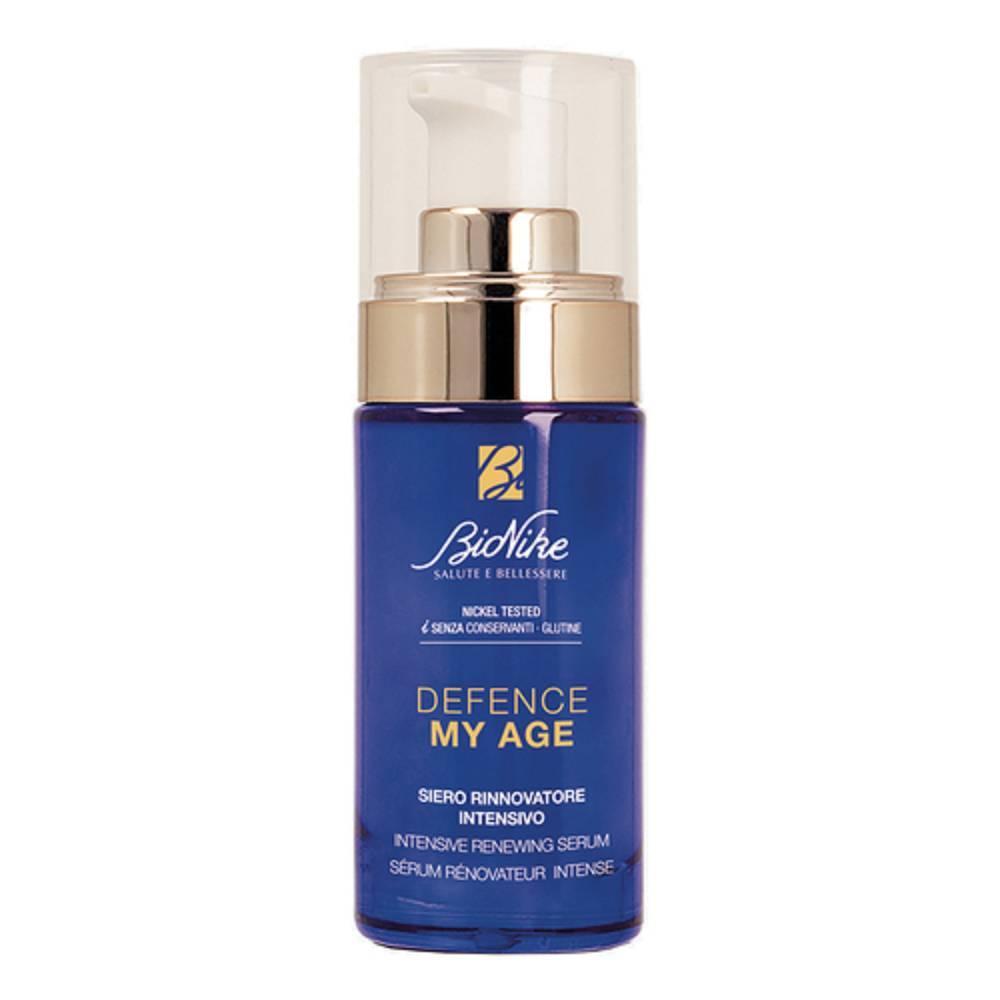 bionike siero rinnovatore intensivo defence my age 30ml per pelle levigata, luminosa ed elastica - antirughe e rassodanti viso - foto 1
