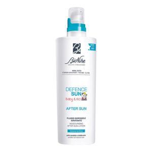 Latte doposole idratante per bambini defence sun b&k - rinfresca e ripara la pelle sensibile dopo l'esposizione al sole, 200 ml