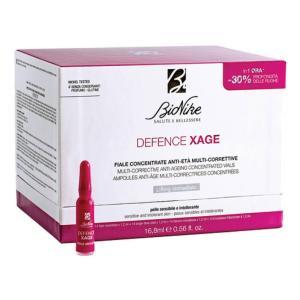Trattamento viso concentrato anti-età con effetto lifting immediato - defence xage 14 fiale da 1,2 ml con peptidi e vitamina c