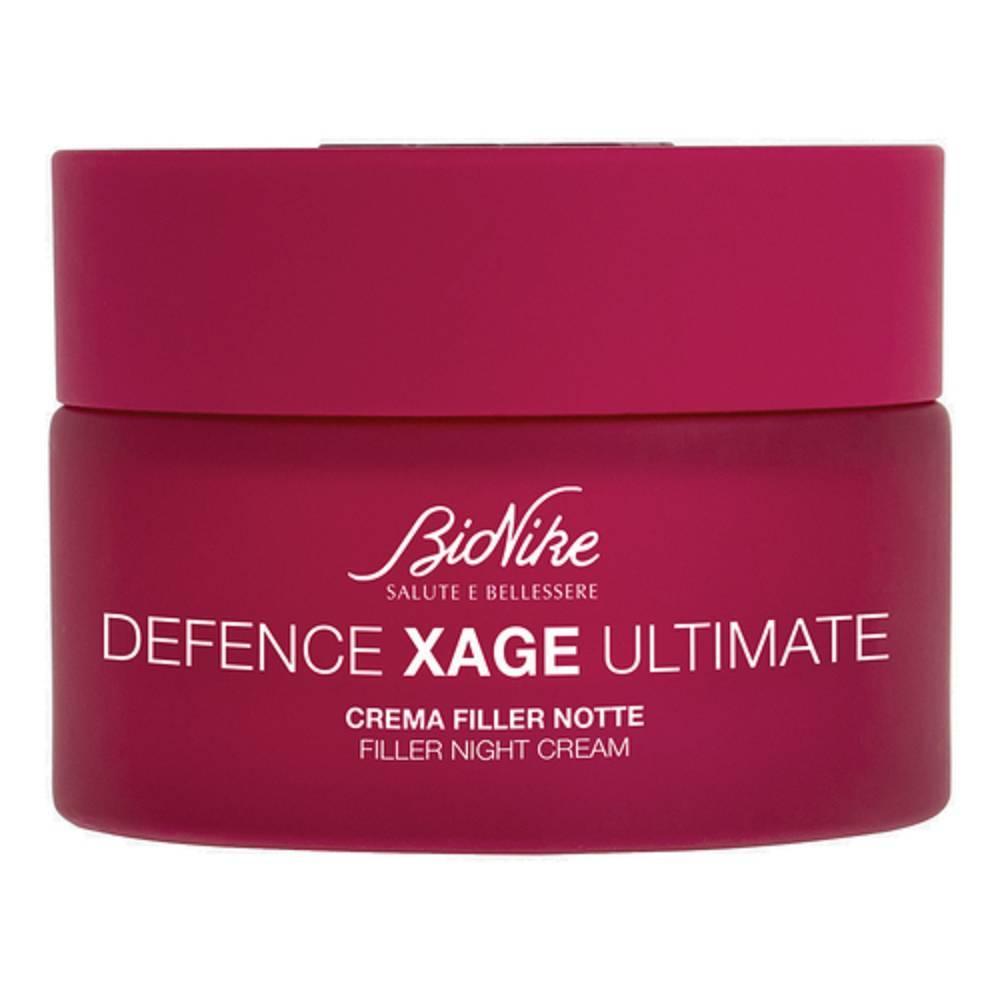bionike crema notte defence xage ultimate filler per rassodamento e rigenerazione della pelle del viso - 50 ml - foto 1