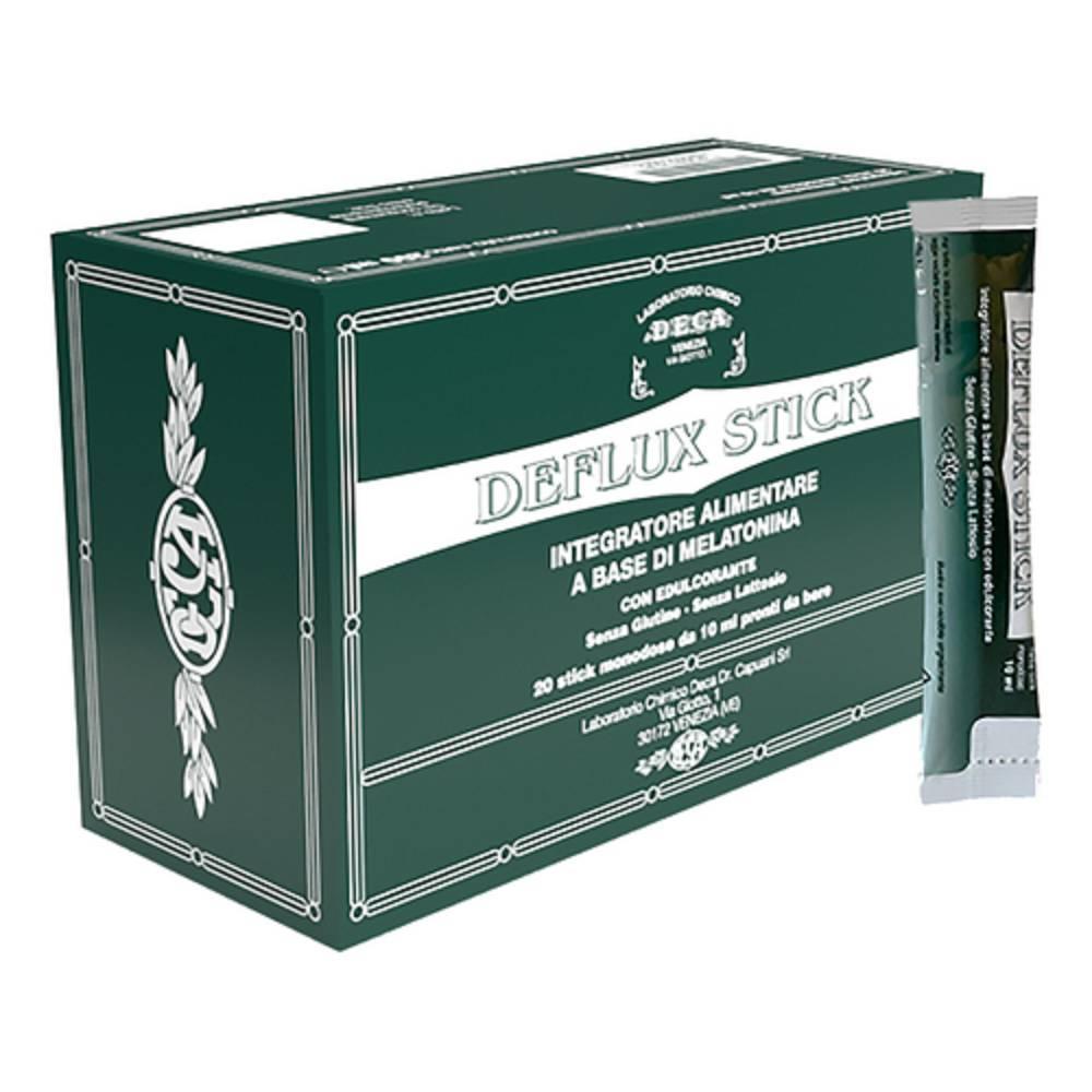 deflux integratore alimentare monodose deflux 20 stick senza glutine e lattosio per un sonno naturale e ristoratore - foto 1