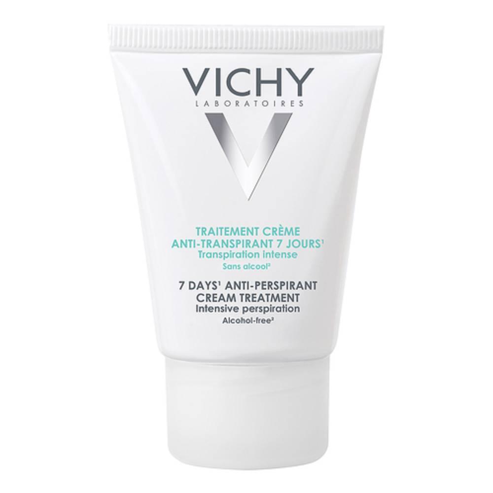 vichy deodorante crema anti-traspirante 30ml efficace per 7 giorni, ipoallergenico e non grasso con acqua termale di vichy - foto 1