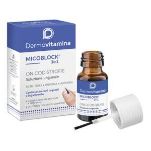 Trattamento  micoblock 3in1 per onicodistrofie: rinforza, protegge e schiarisce le unghie indebolite