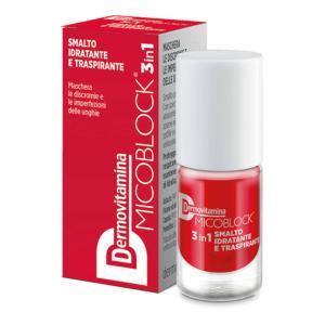 Smalto idratante e traspirante  micoblock 3 in 1 per unghie sane e protette - flacone da 5 ml