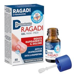 Gel per il trattamento di ragadi e fissurazioni su mani e piedi -  ragadi gel mani-piedi, 7 ml con spatola per applicazione facile