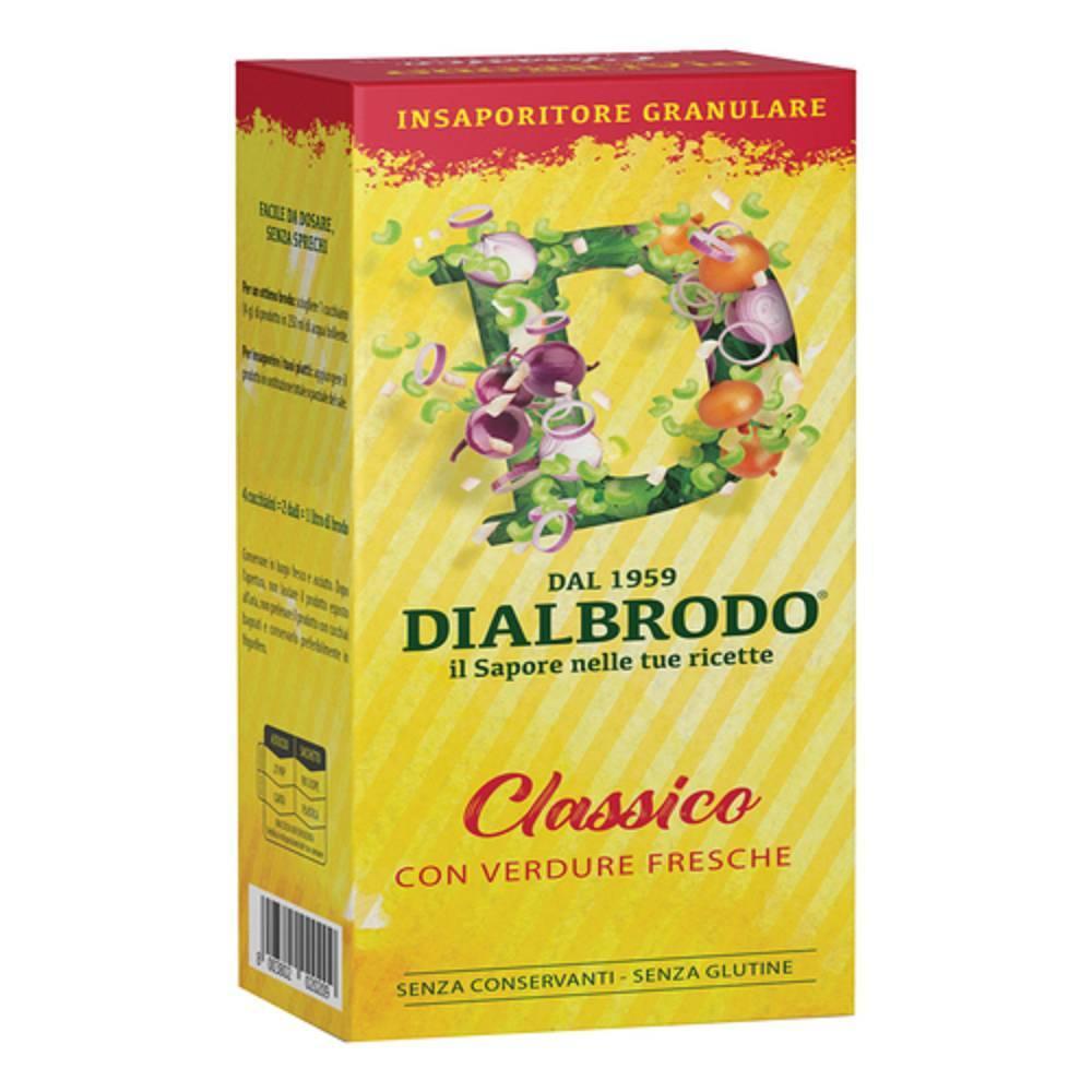 dialbrodo preparato granulare vegetale istantaneo dialbrodo classico 500g - senza glutine per brodi e minestre - foto 1