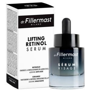 Siero lifting al retinolo per il viso - effetto antirughe e rinnovamento cellulare, 30 ml