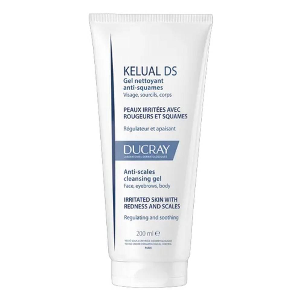 kelual ds gel mousse equilibrante e lenitivo per pelli irritabili con rossori e squame - ducray kelual ds 200 ml - foto 1