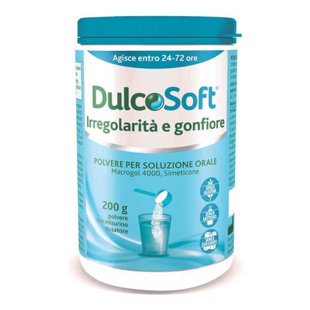 dulcosoft polvere per soluzione orale dulcosoft per irregolarità e gonfiore - 200 g, trattamento della stitichezza e del gonfiore addominale. - foto 1