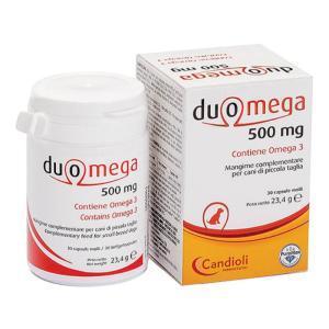 Integratore alimentare per cani piccoli -  30 capsule con omega 3 epa e dha per supporto renale e cardiocircolatorio