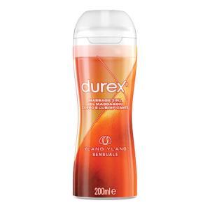 Gel massaggio corpo e lubrificante ylang ylang  massage 2in1 per un'esperienza sensuale e vellutata, 200 ml