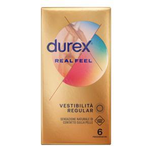 Profilattici  realfeel 6 pezzi - sensazione naturale di contatto sulla pelle con materiale realfeel