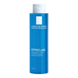 Lozione astringente effaclar per pori ristretto e purificazione viso - micro-esfoliante con acqua termale - flacone 200 ml