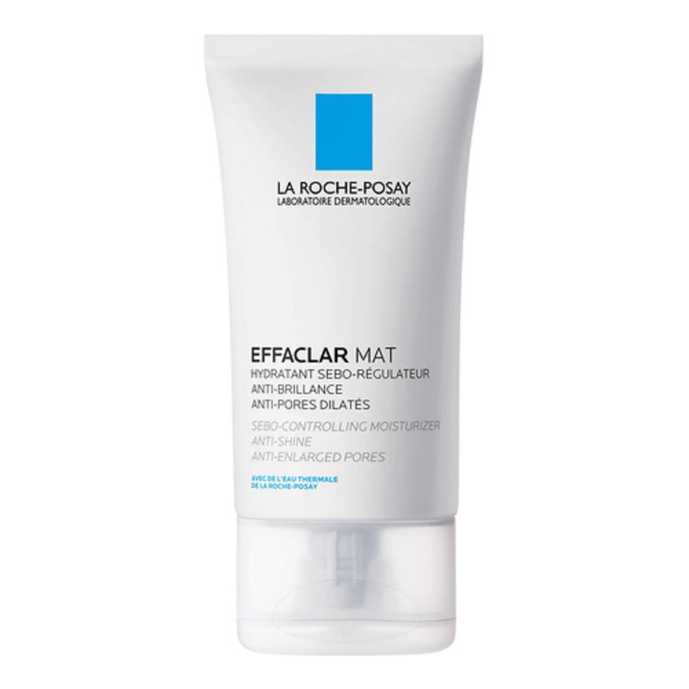 la roche posay crema idratante sebo-regolatrice effaclare mat 40ml per pelle grassa e sensibile, effetto matt e riduzione pori dilatati - foto 1