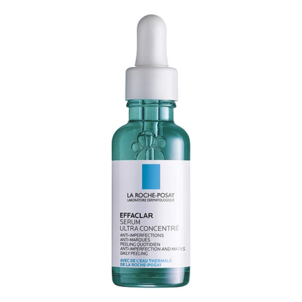 la roche posay siero ultra concentrato effaclar 30ml - trattamento esfoliante per punti neri, brufoli e imperfezioni della pelle del viso - foto 1