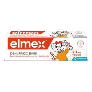 Dentifricio  bimbi 50ml per la protezione dalla carie dei denti da latte con fluoruro amminico e sapore gradevole