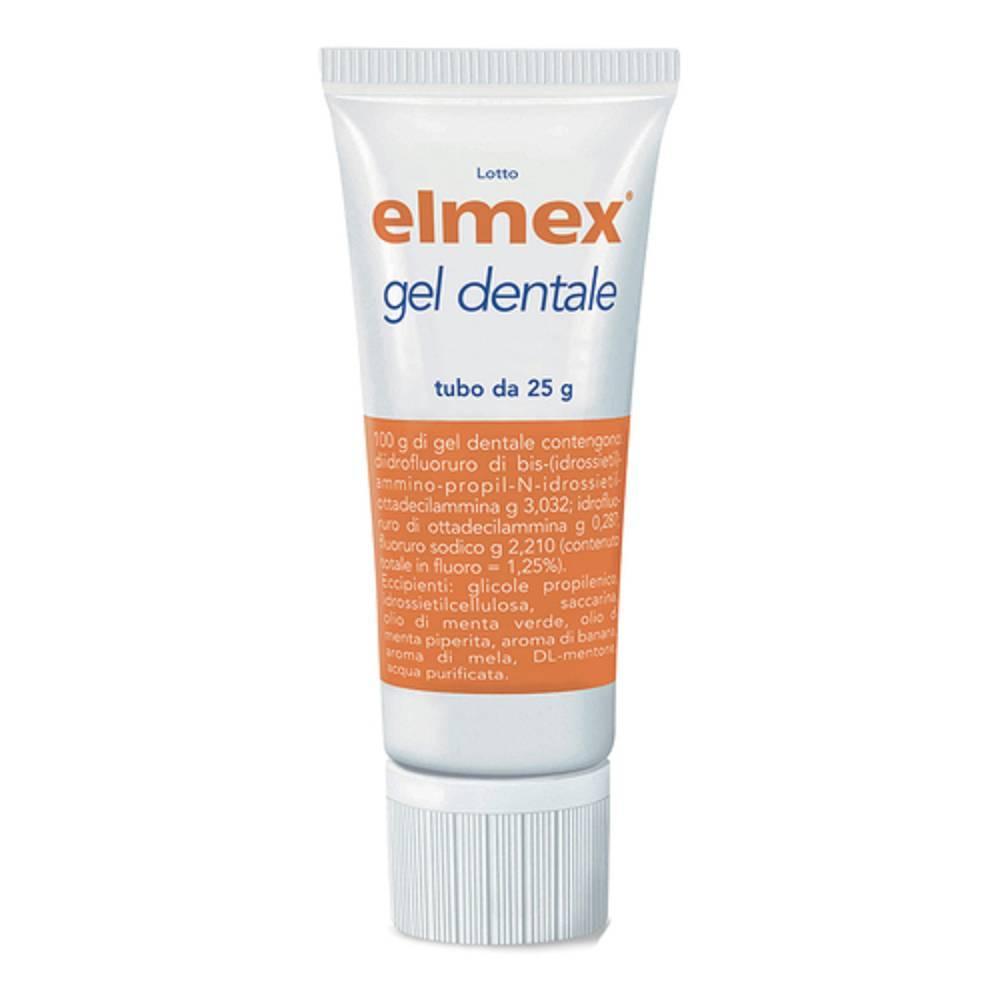 elmex gel dentale elmex 25g per la salute orale, indicato per un uso sicuro e efficace, evita complicazioni come desquamazione e ulcerazioni. - foto 1