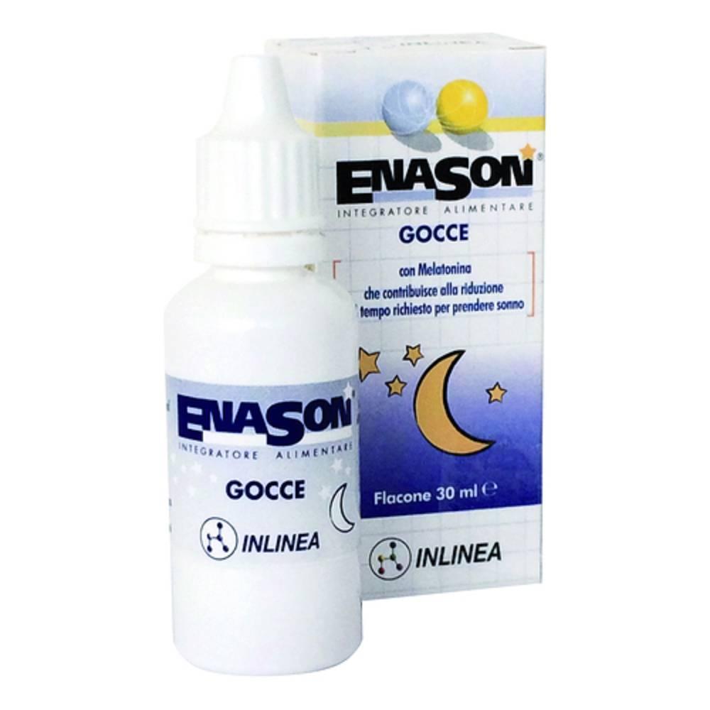 enason integratore per insonnia e benessere mentale con melatonina e melissa 15ml - rilassamento e sonno naturale - foto 1