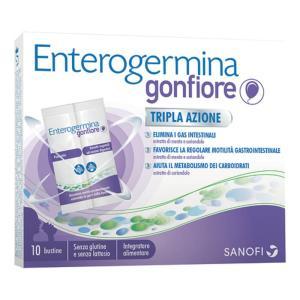 Integratore alimentare  per gonfiore intestinale - 10 bustine con probiotici e estratti vegetali per una digestione ottimale