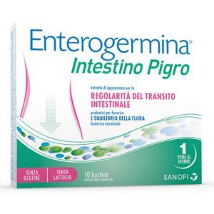 Integratore alimentare  intestino pigro con probiotici, estratti vegetali e prebiotici in bustine da 10 unità