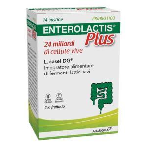 Integratore alimentare probiotico  plus 14 bustine per il riequilibrio della flora batterica intestinale