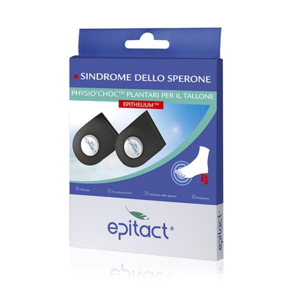 epitact plantari ortopedici epitact per tallone phisio choc - ammortizzanti per sindrome dello sperone e dolore articolare, comfort con gel epithelium - foto 1
