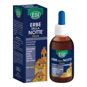 Gocce di erbe della notte per un sonno sereno e rilassato - integratore calmante senza alcol per ansia e stress, flacone da 50 ml