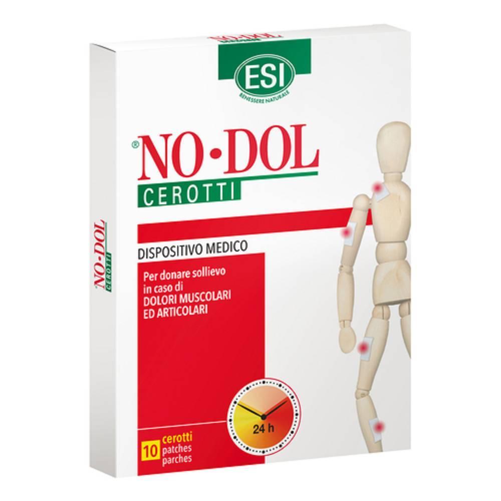 esi cerotti no dol per dolori muscolari e articolari - 10 cerotti con arnica e canfora per sollievo e comfort - foto 1