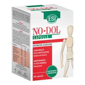Integratore no dol 60 capsule per flessibilità e mobilità articolare con glucosamina, condroitin solfato, artiglio del diavolo e aloe vera