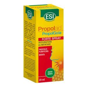 Spray propolaid propolgola forte per gola e vie respiratorie - integratore naturale con propoli e olio essenziale di menta, 20 ml