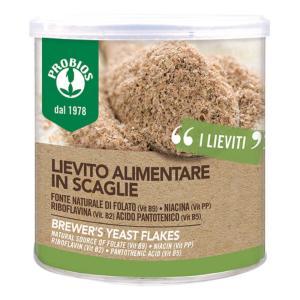 Lievito alimentare in scaglie biologico per arricchire le pietanze con gusto e vitamina b - barattolo da 125 g