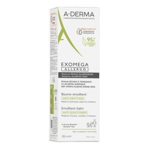 Balsamo emolliente exomega allergo 200ml per pelle secca e atopica - lenisce prurito e riduce arrossamenti