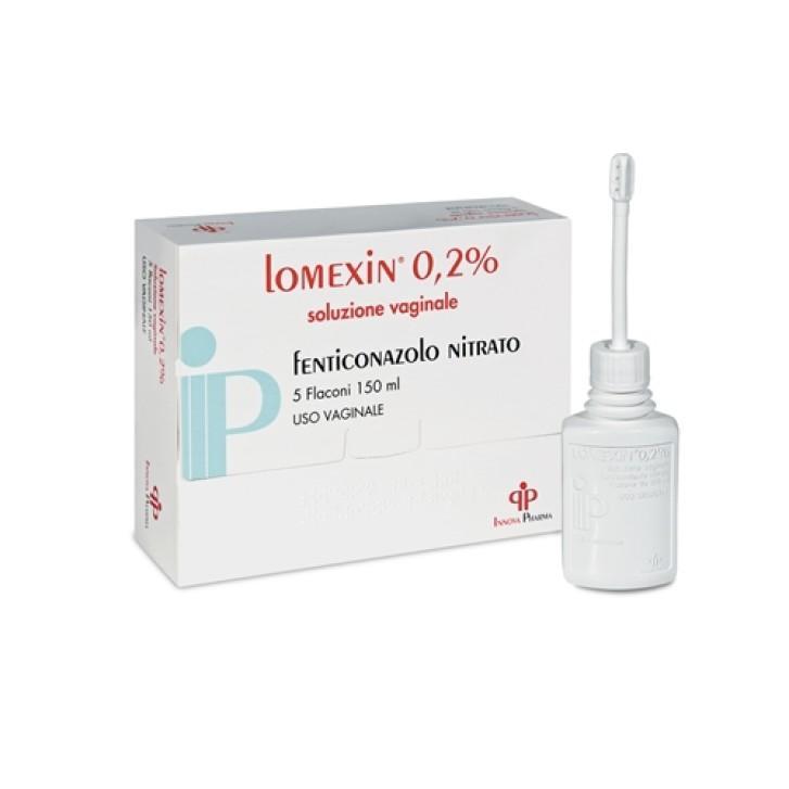lomexin soluzione vaginale fenticonazolo 0,2% 150ml - trattamento antimicotico per infezioni ginecologiche - foto 1